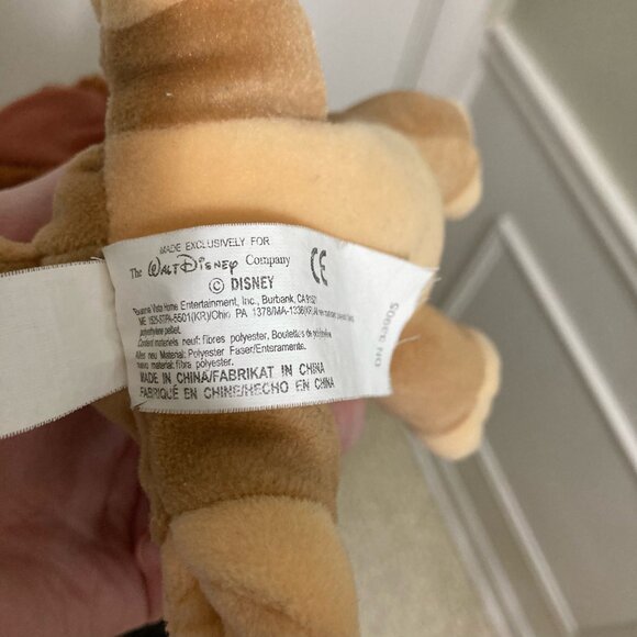 Vintage Walt Disney Company Laying Lady Dog From Lady And The Tramp Plush 7" - Picture 6 of 8